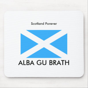 Mousepad 800px-Flag_of_Scotland_%28traditional%29, ALBA…
