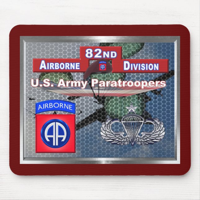 Mousepad 82ª Divisão Aerotransportada (Frente)