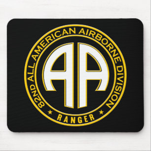 Mousepad 82º Patch Casual de Todos os Aviões Americanos