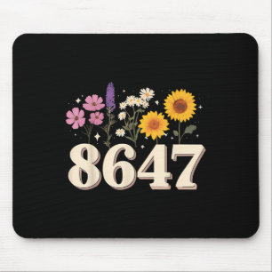 Mousepad 8647, Anti Trump, Feminista Floral, Sutil, R Human