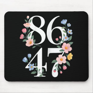 Mousepad 8647 Flor Anti-Trump Floral Boho Vintage