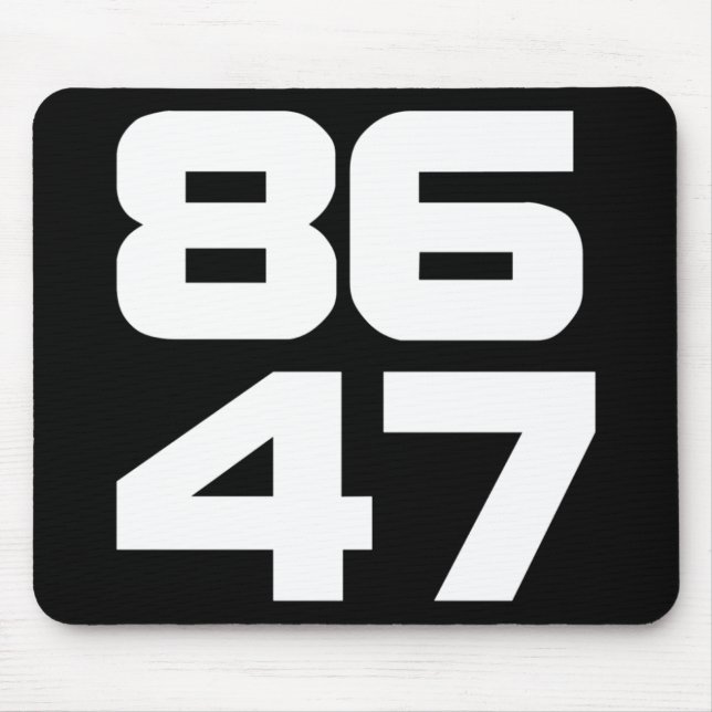 Mousepad 86 47 Projeto Anti-Trump Resist 2025 (Frente)