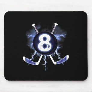 Mousepad 8.º Aniversário - Presente com 8 anos de idade par