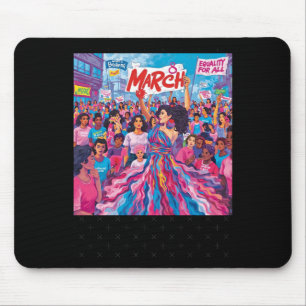 Mousepad 8 de março Empoderamento das mulheres para igualda