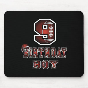 Mousepad 9º Aniversário Menino de 9 Anos Tema do Sobreviven