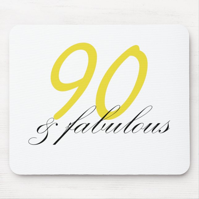 Mousepad 90 e fabuloso (Frente)
