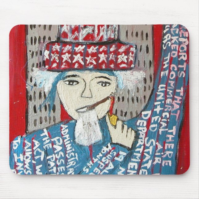 MOUSEPAD 911 FOI CORRIGIDO VERMELHO (Frente)