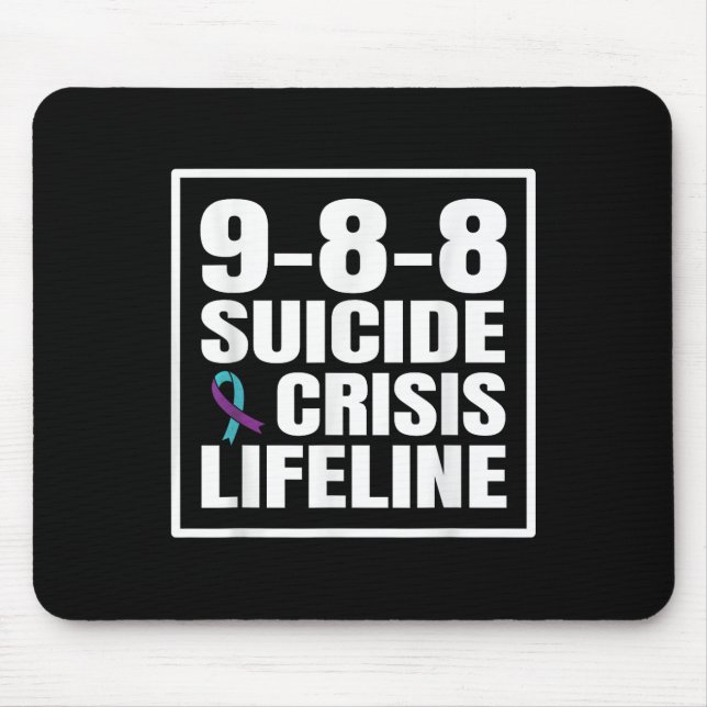 Mousepad 988 Suicídio E Prevenção De Crises (Frente)