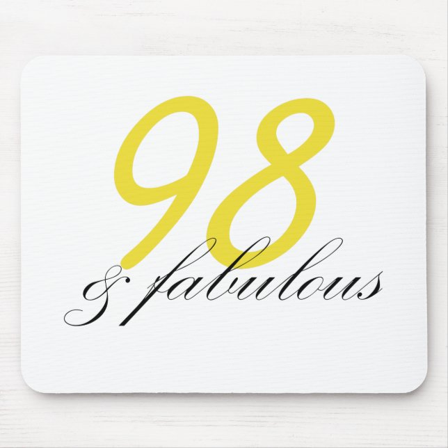 Mousepad 98 e fabuloso (Frente)