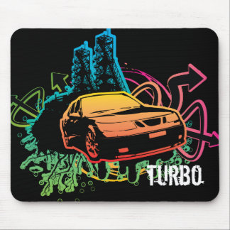 Mousepad 9-5-aero_cutout mousepad, turbo