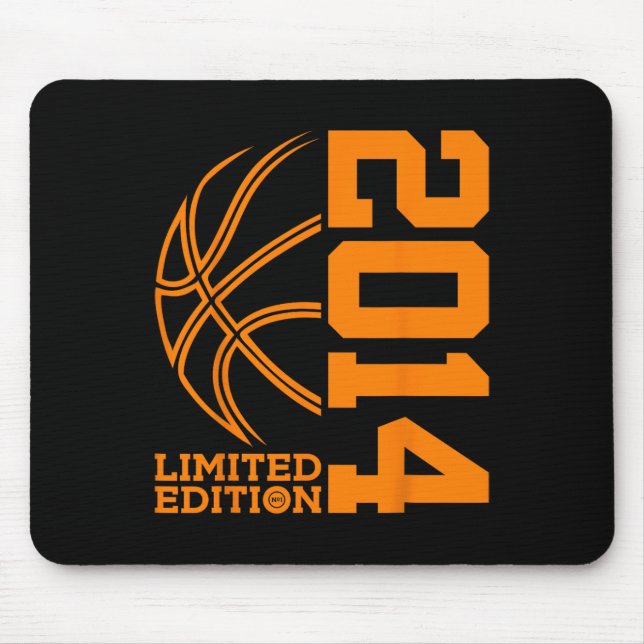 Mousepad 9.o ANIVERSÁRIO BASQUETBALL EDIÇÃO LIMITADA 2014 (Frente)