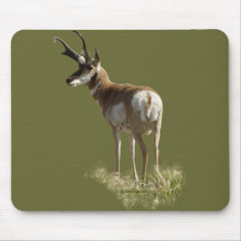 Mousepad A43 Pronghorn Antelope Buck