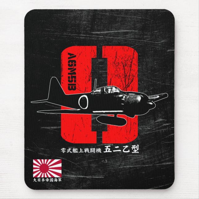 Mousepad A6M Zero (Frente)