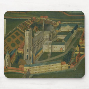 Mousepad A abadia de Santo-Bertino em Santo-Omer, 1776