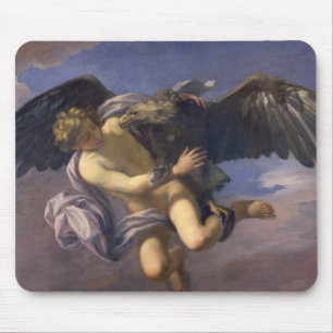 Mousepad A abducção de Ganymede, 1700 (óleo em canvas)