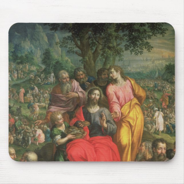 Mousepad A alimentação dos cinco mil, c.1590 (Frente)
