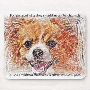 Mousepad A alma de um cão - Chihuahua