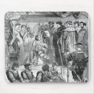 Mousepad A apreensão de Anne Boleyn