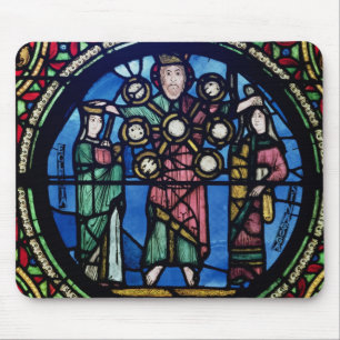 Mousepad A arca da janela da obrigação contratual, detalh