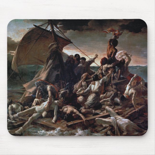 Mousepad A Arca da Medusa, Theodore Gericault (Frente)