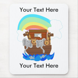 Mousepad A arca de Noah customizável