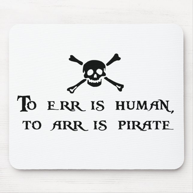 Mousepad A Arr é o pirata (Frente)