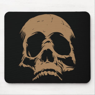 Mousepad A arte da cabeça do crânio do renascimento Remix
