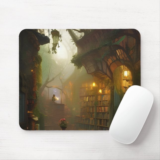 Mousepad A Arte da Fantasia da Loja Magia (Com mouse)