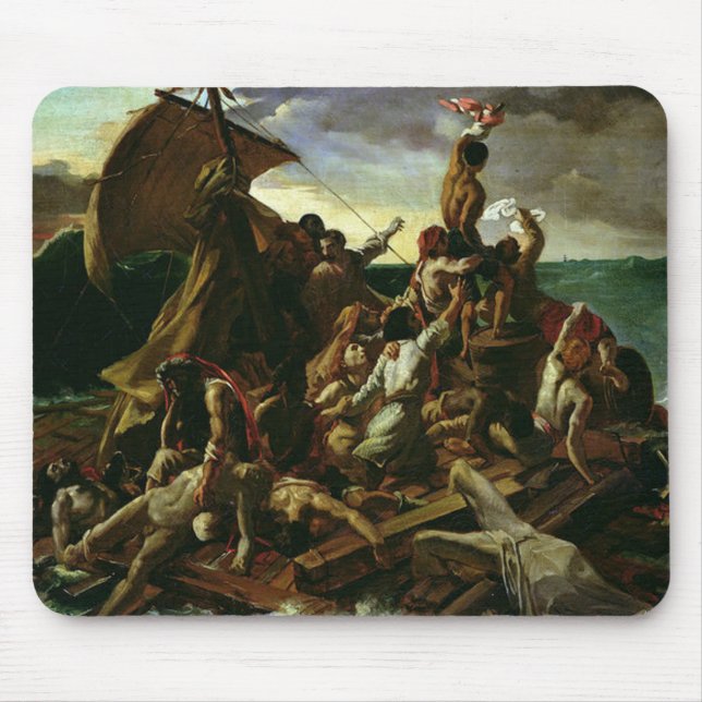 Mousepad A Arte da Medusa Théodore Géricault (Frente)