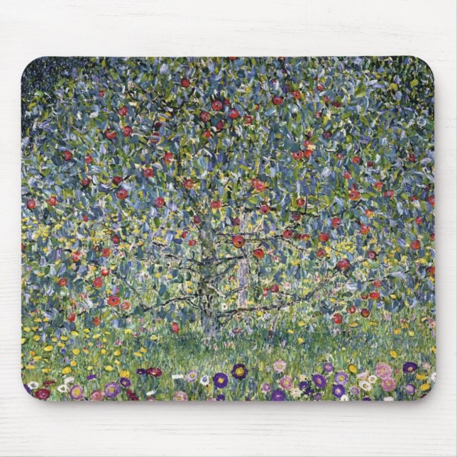 Mousepad A Árvore Apple (por Gustav Klimt) (Frente)