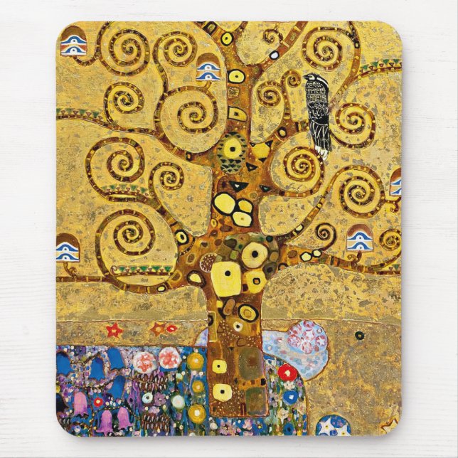 Mousepad "A árvore da vida", Gustav Klimt (Frente)