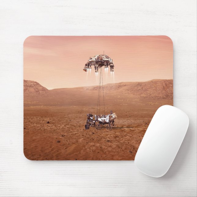 Mousepad A Aterrissagem De Perseverança Em Marte. (Com mouse)