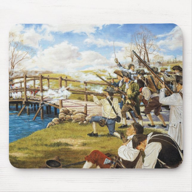 Mousepad A Atirada Ouviu 'Ao Redor Do Mundo Domenick D'Andr (Frente)