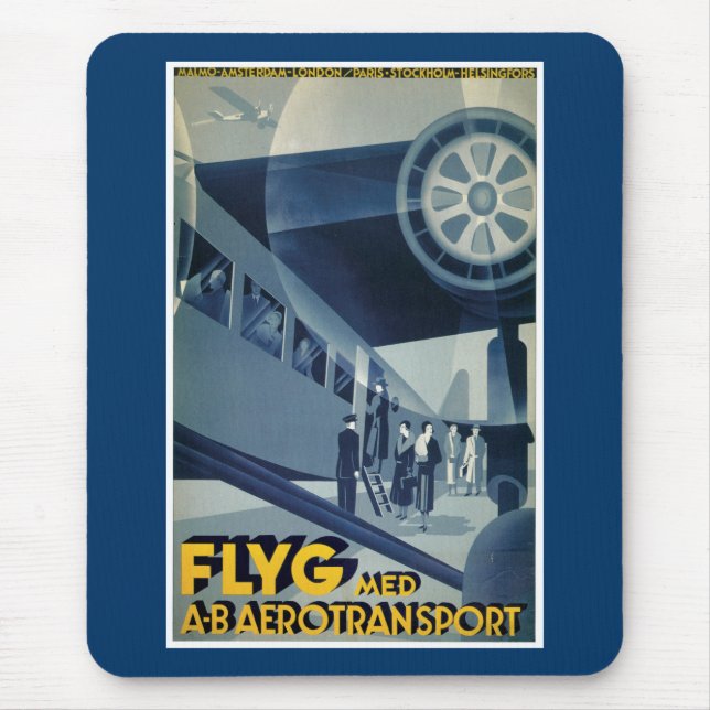 Mousepad A-B Aerotransport do MED de Flyg (Frente)