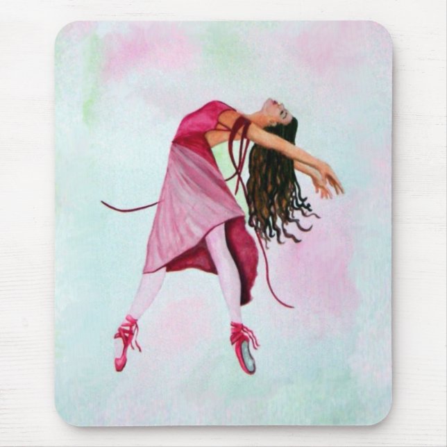 Mousepad A Bailarina Rosa (Frente)
