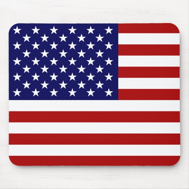 Mousepad A bandeira americana (Frente)