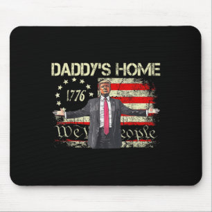 Mousepad A Bandeira Americana Trump 2024 Daddys Casa Nós