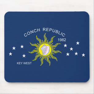 Mousepad A bandeira da república do Conch