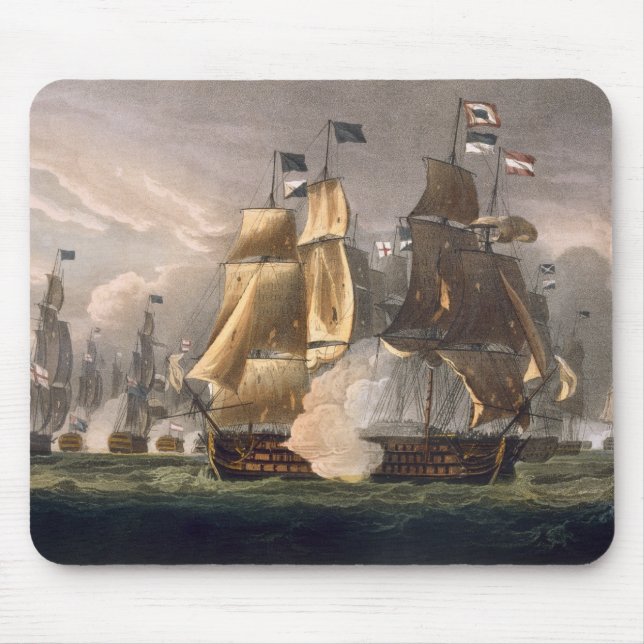 Mousepad A batalha de St. Vincent do cabo, o 14 de (Frente)