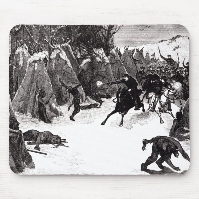 Mousepad A batalha do Washita (Frente)