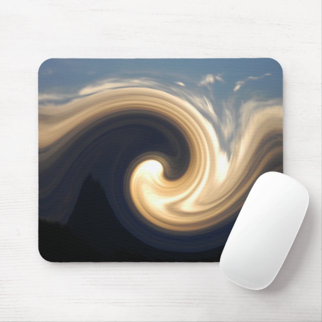 Mousepad A bela onda..... (Com mouse)