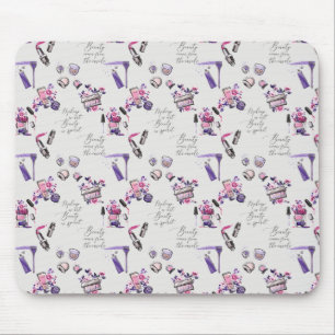 Mousepad A beleza vem do teste padrão interno