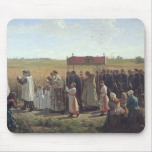 Mousepad A bênção do trigo no Artois, 1857