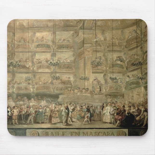 Mousepad A bola mascarada, c.1767 (Frente)