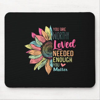 Mousepad A bondade do problema é ser gentil, a saúde mental