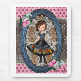 Mousepad A Boneca de Papel Violeta: Uma História de Ameixa 