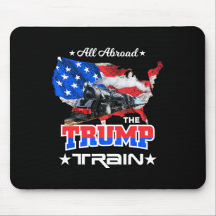 Mousepad A Bordo Do Comboio De Bomba De 2022 Bandeira Ameri