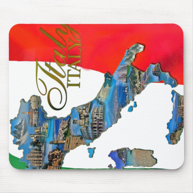 Mousepad A "bota italiana " (Frente)