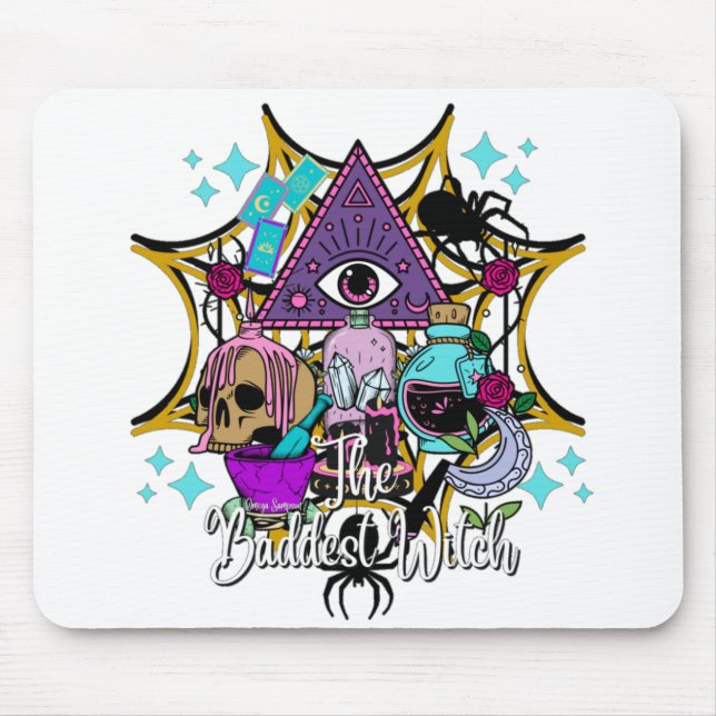 Mousepad A bruxa mais má (Frente)