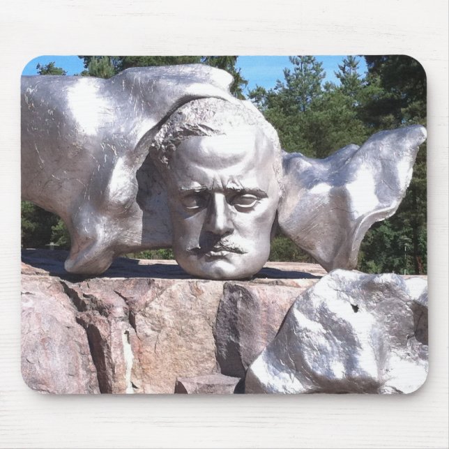 Mousepad A cabeça de Sibelius (Frente)